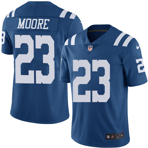 Indianapolis Colts #23 Limited Kenny Moore Royal Blue Nike NFL Youth Rush Vapor Untouchable Jersey->youth nfl jersey->Youth Jersey